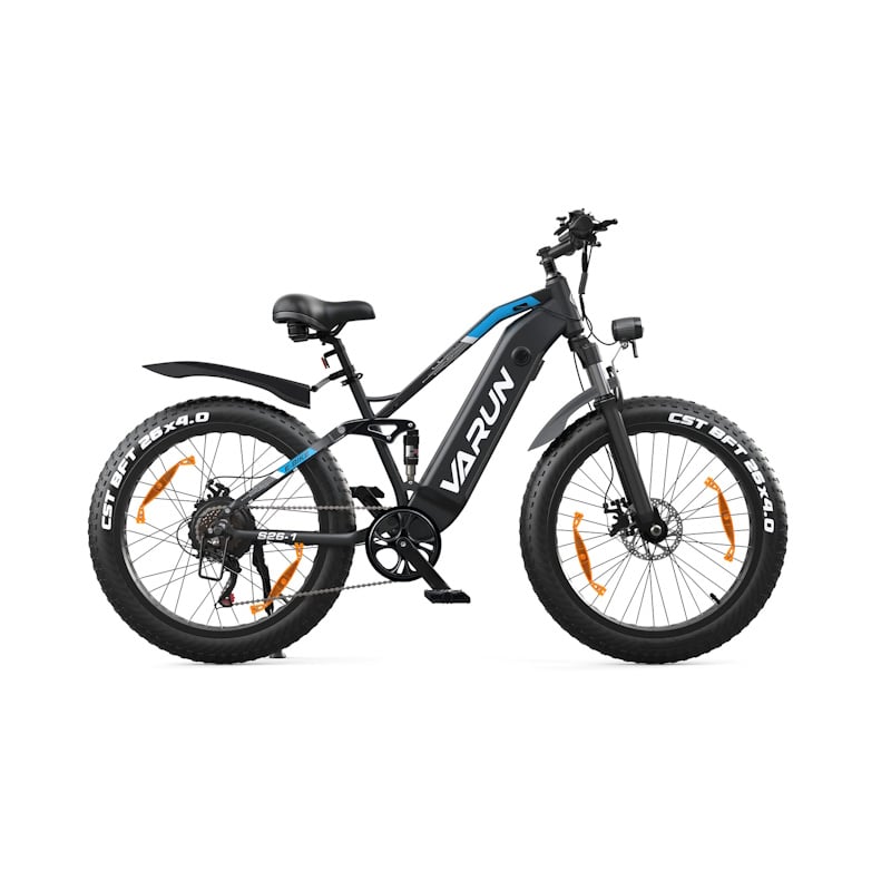 VARUN S26‑1 Electric Fat Tyre Bike 250W Motor All‑Terrain 48V Battery
