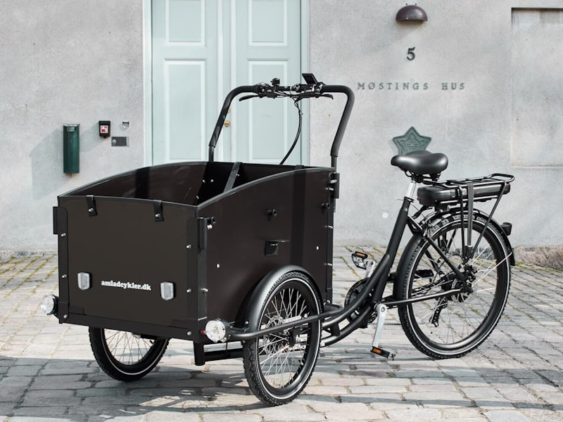 AMCargobikes Ultimate Curve Electric Cargo Bike 250W