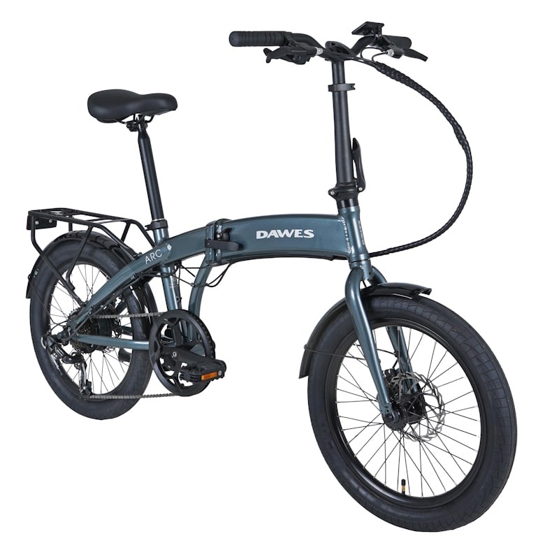 Dawes Arc Folding E-Bike 2025 Dark Metallic Grey – Chilled Rides
