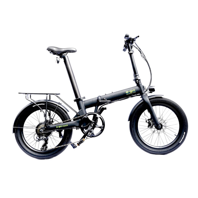 E-Go Max Folding Low-Step E-Bike 250W 15.5mph Top Speed EAPC