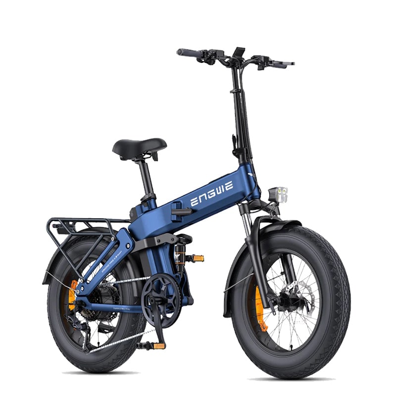ENGWE Engine Pro 3.0 Boost Foldable E-Bike 90Nm Torque 80-Mile Range Full Suspension 250W