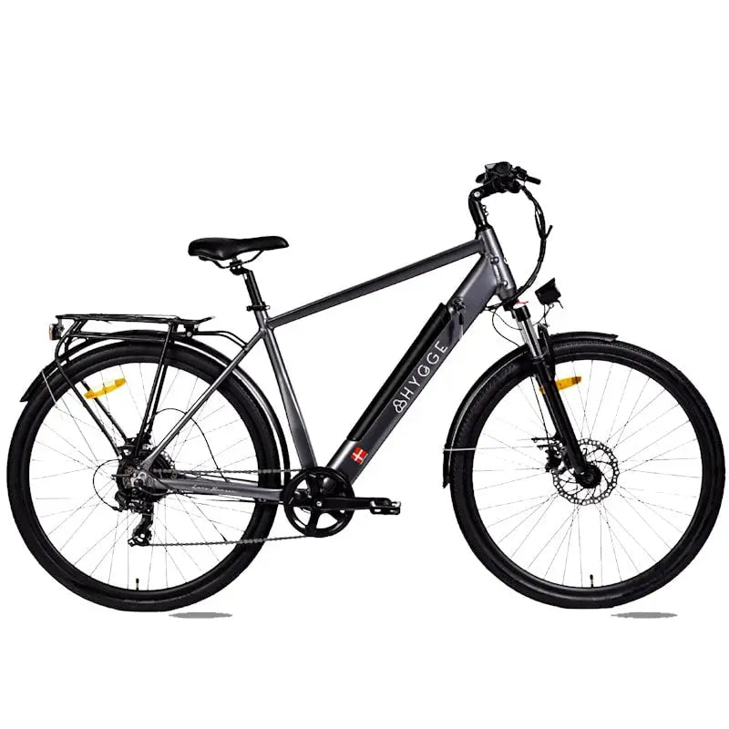 Hygge Aarhus E-Bike Graphite Grey 2024 15.5mph Top Speed EAPC – Chilled Rides