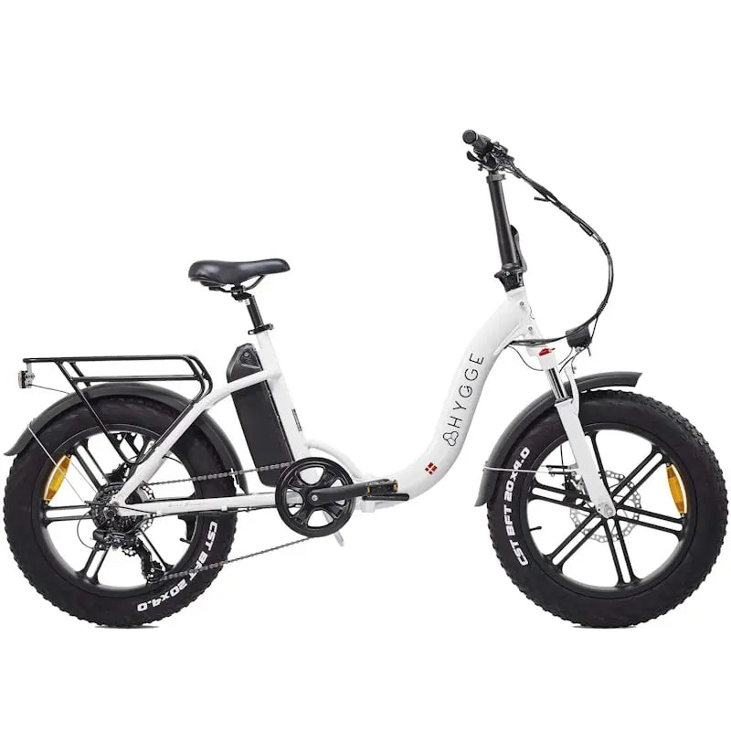 Hygge Vester Step E-Bike Foldable Fat Tyre Heron White 2024