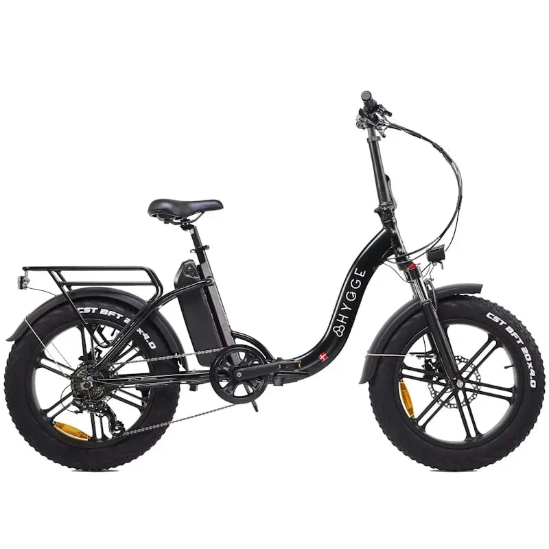 Hygge Vester Step E-Bike Foldable Fat Tyre Onyx Black 2024
