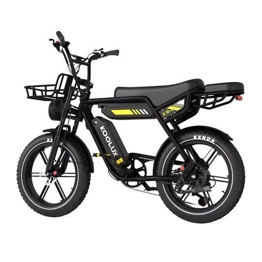 Koolux X9 Pro E-Fat Tyre Bike 250W Dual Battery 93 Mile Range
