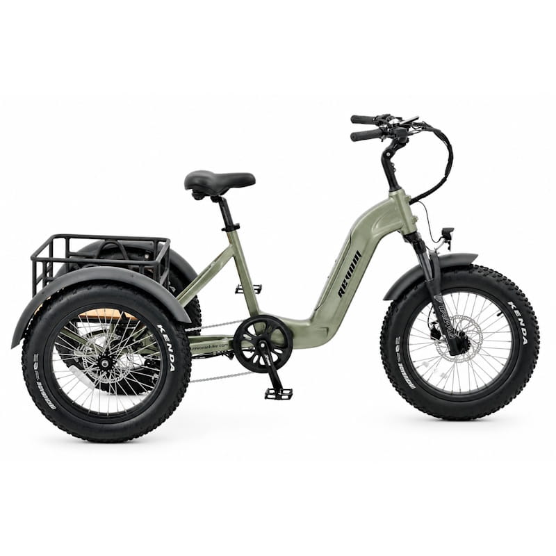 Revom Mover T2 Fat Tyre Electric Trike 250W 15.5mph Top Speed EAPC