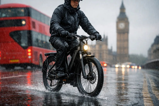 Can You Ride E Bikes in Rain? A Safe UK Guide