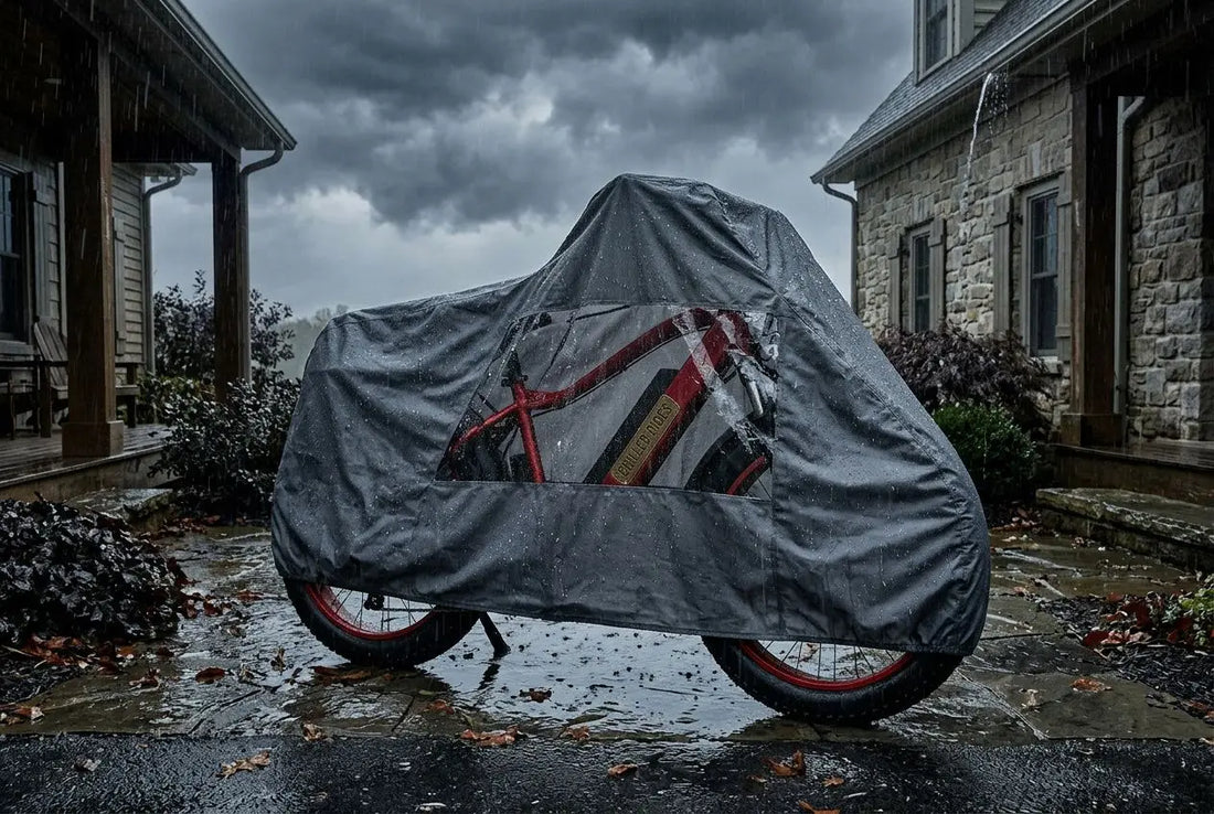 How to protect your e-bike from rain while riding in wet weather
