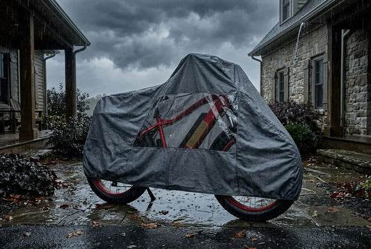 How to protect your e-bike from rain while riding in wet weather