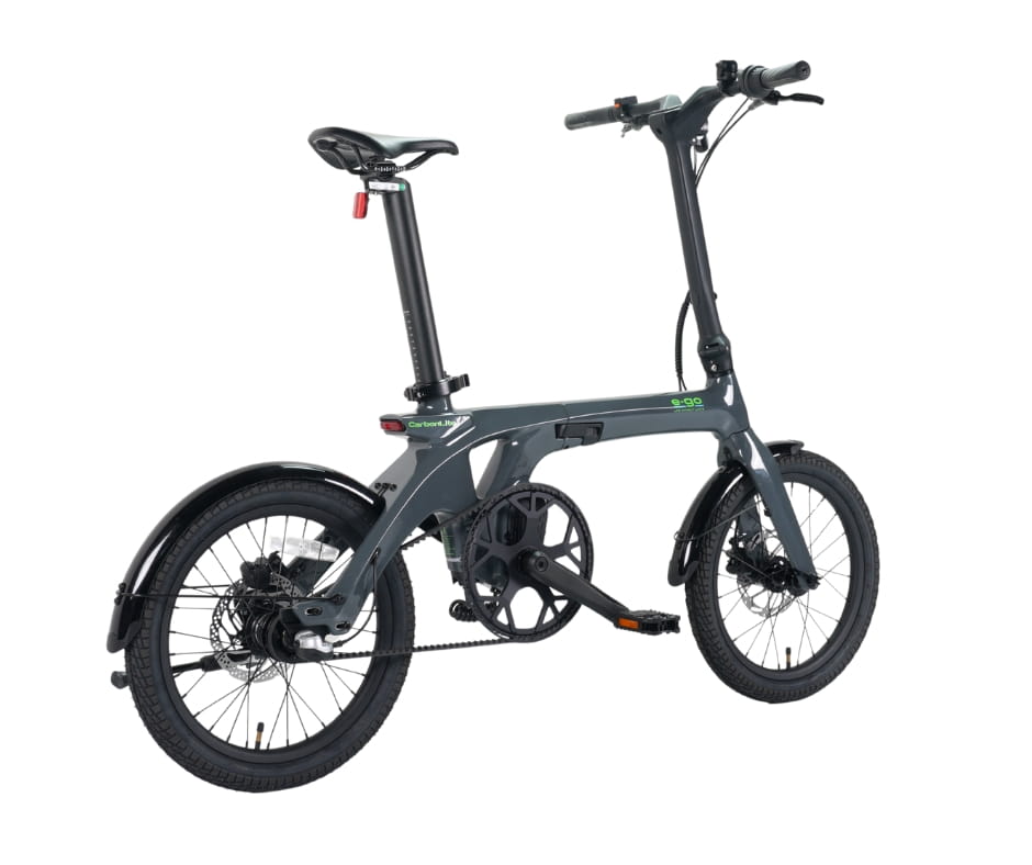 E-Go CarbonLite 3S Folding E-Bike 250W 15.5mph Top Speed EAPC 