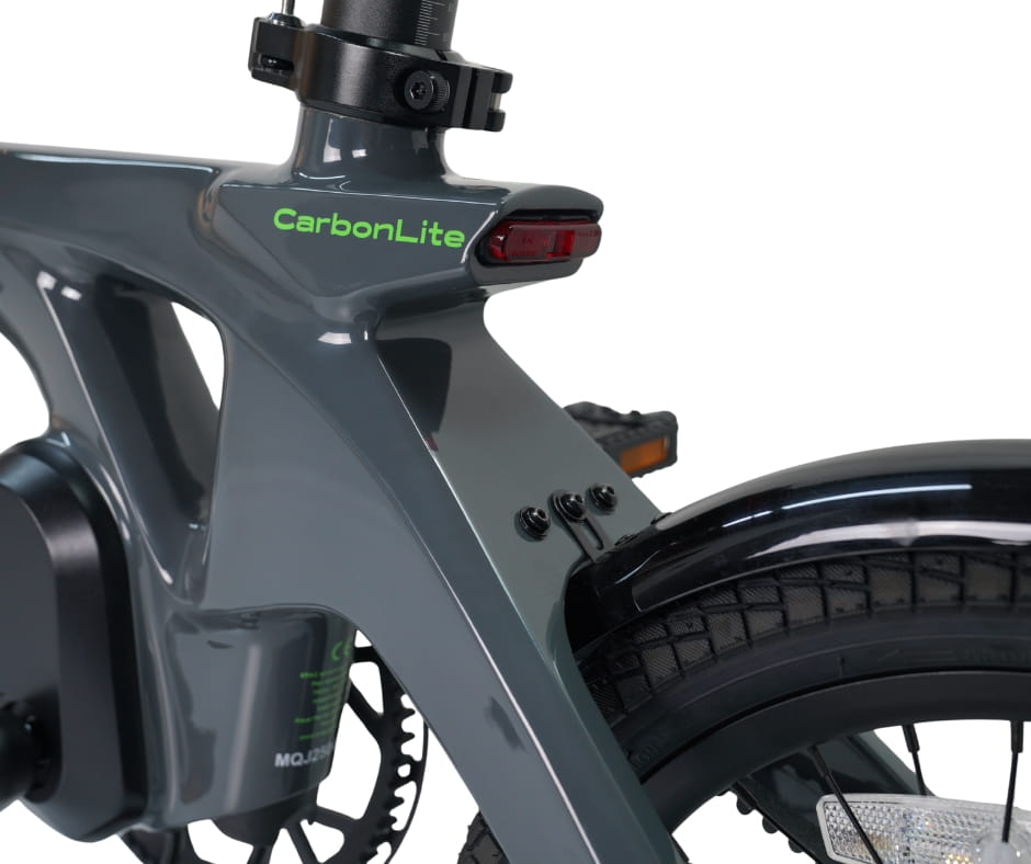 E-Go CarbonLite 3S Folding E-Bike 250W 15.5mph Top Speed EAPC 