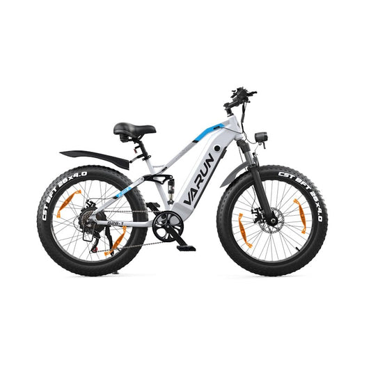 VARUN S26‑1 Electric Fat Tyre Bike 250W Motor All‑Terrain 48V Battery