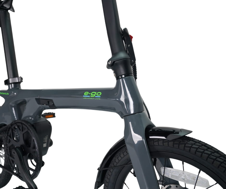 E-Go CarbonLite 3S Folding E-Bike 250W 15.5mph Top Speed EAPC 