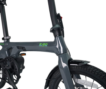 E-Go CarbonLite 3S Folding E-Bike 250W 15.5mph Top Speed EAPC 