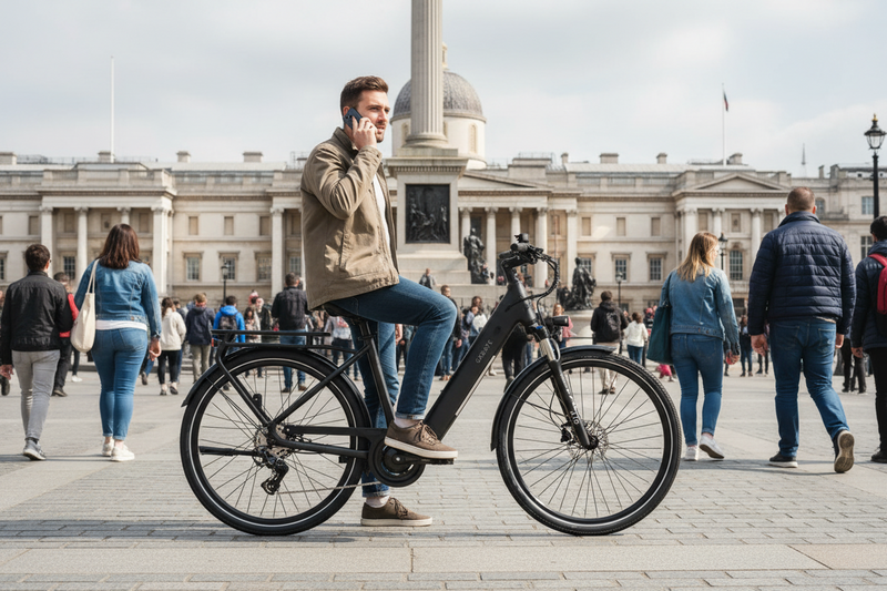 A-Spadz Qreate City Pro Electric Bike 250W UK Road Legal 15.5mph Top Speed EAPC