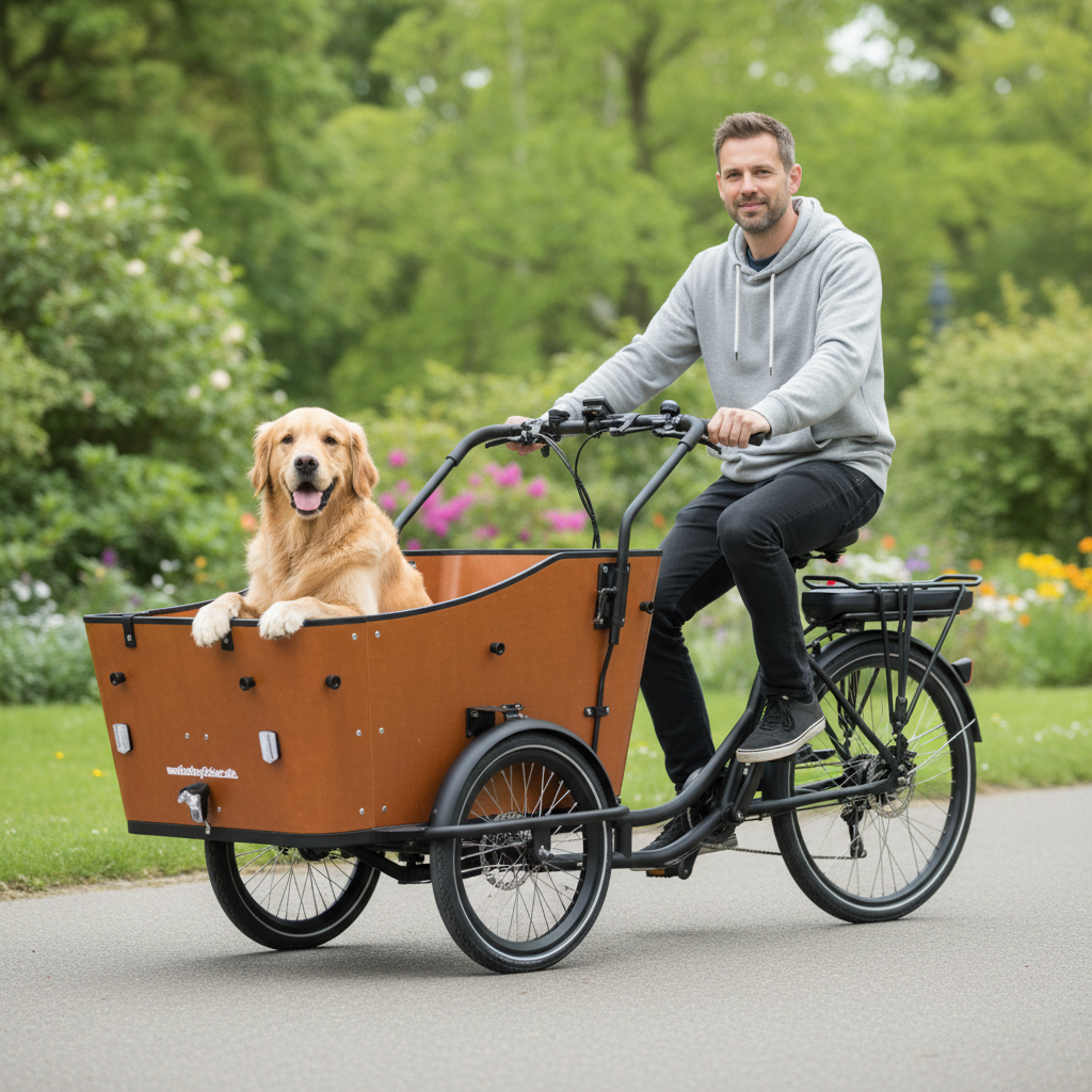 AMCargobikes Ultimate Harmony with dog