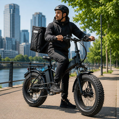 Allegro City Fold Pro TDL6125 Fat Tyre E-Bike 250W 15.5mph Top Speed 