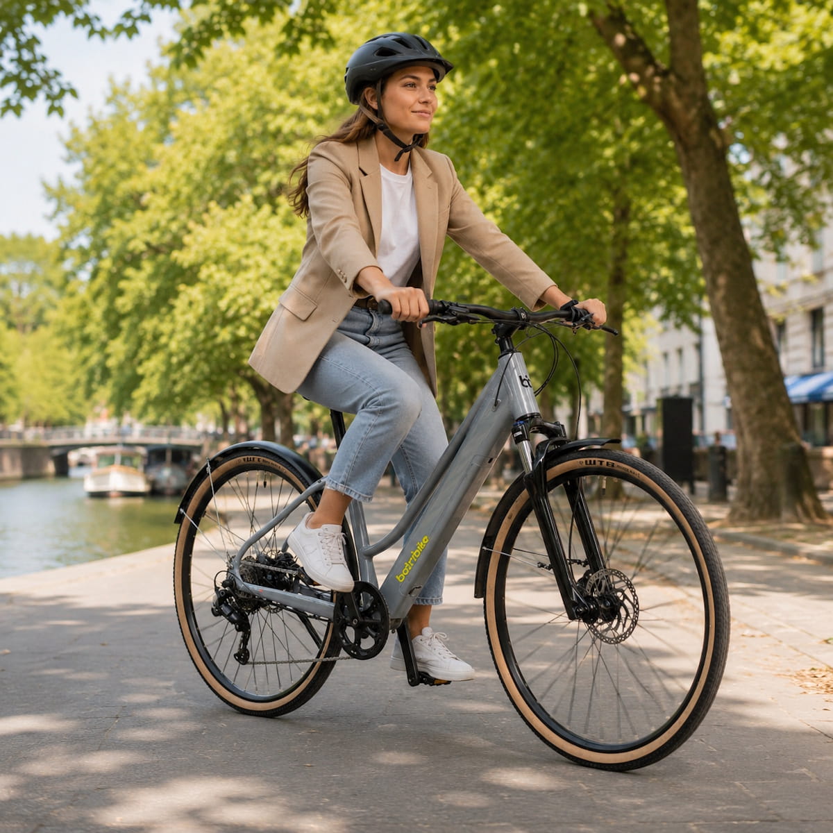 Batribike Tour S Step-Through Hybrid E-Bike 250W 15.5mph Top Speed EAPC