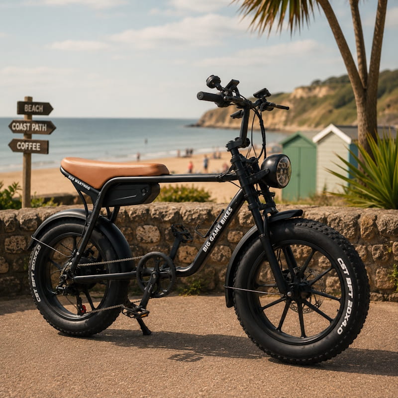 Big Game Bikes Warthog Cruiser E-Bike 250W 15.5mph Top Speed EAPC 