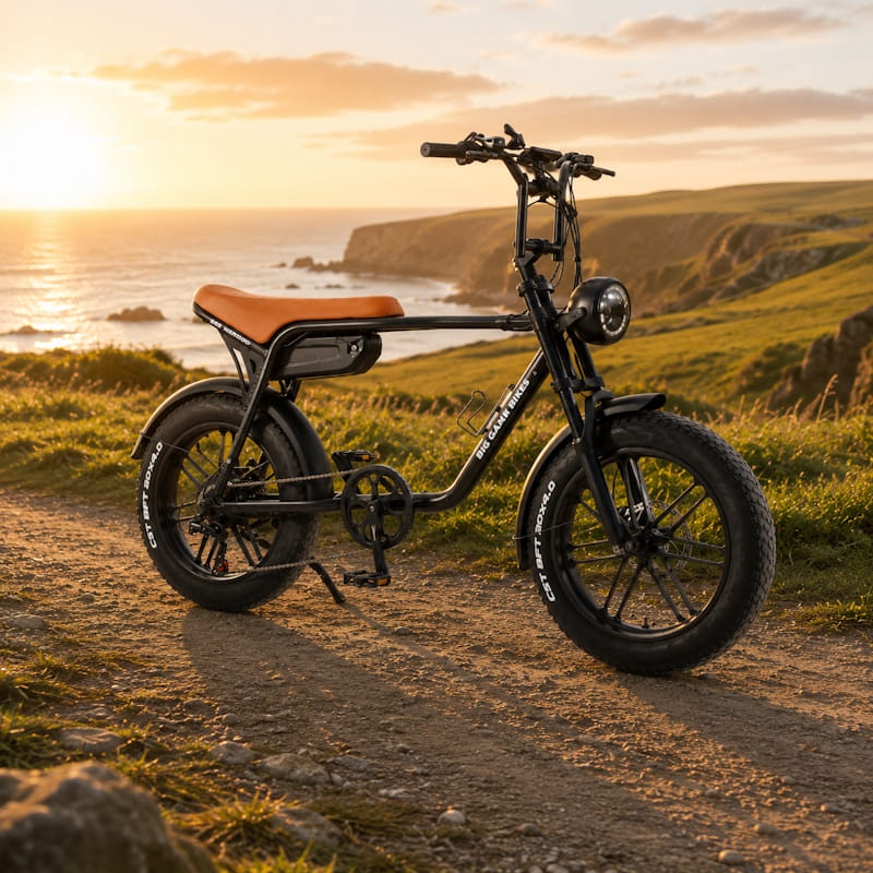 Big Game Bikes Warthog Cruiser E-Bike 250W 15.5mph Top Speed EAPC
