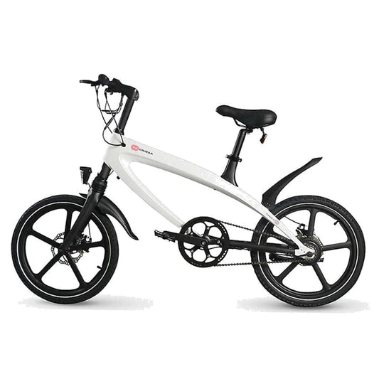 Cruzaa E-Bike with Built-in Speakers & Bluetooth 240W Road Legal Racing White