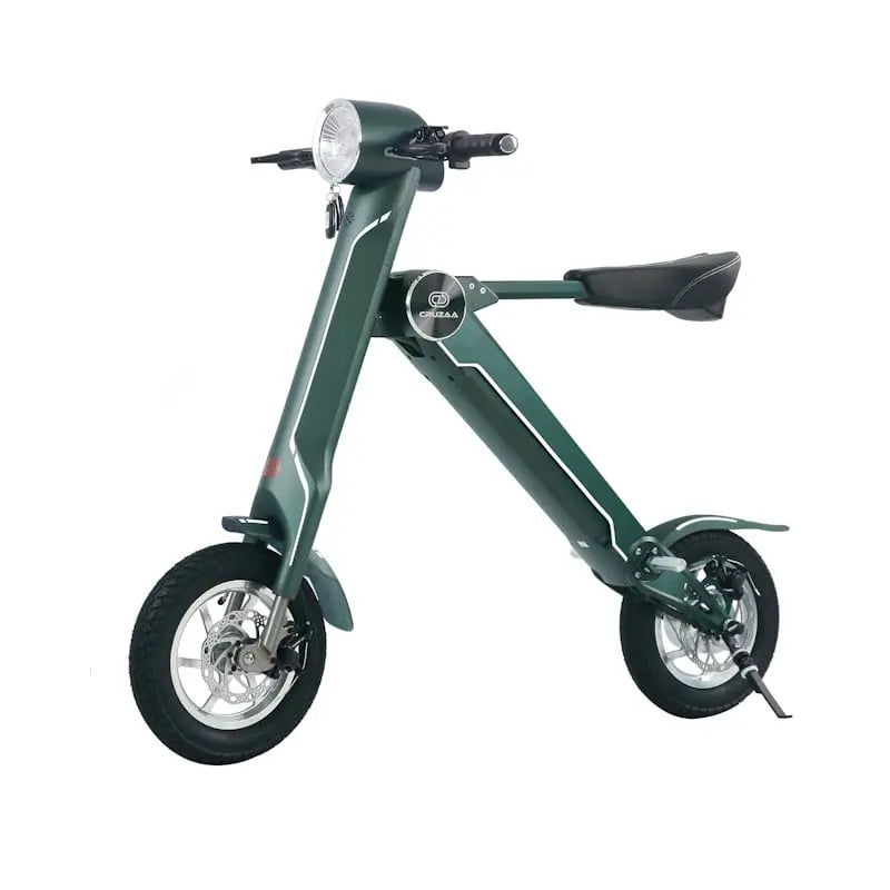 Cruzaa Pro Limited Edition Sit-Down E-Scooter with Built-in Speakers & Bluetooth 250W Mango Green