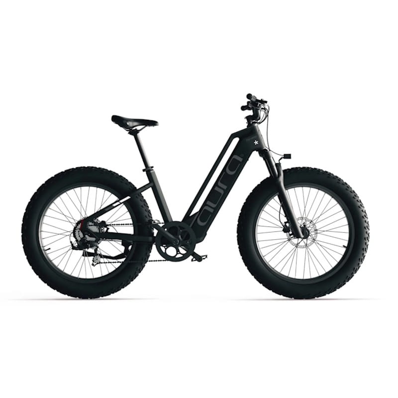 Cyrusher Aura Step-Through Fat Tyre E-Bike 250W 15.5mph Top Speed EAPC Black