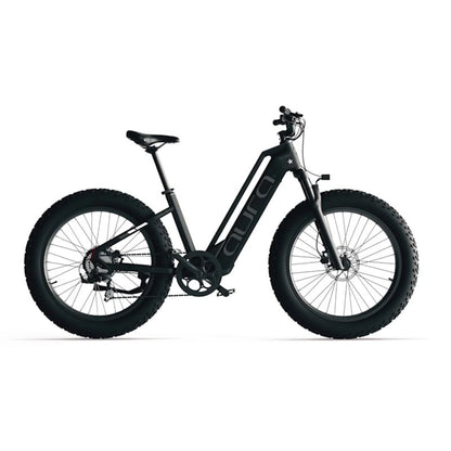 Cyrusher Aura Step-Through Fat Tyre E-Bike 250W 15.5mph Top Speed EAPC Black