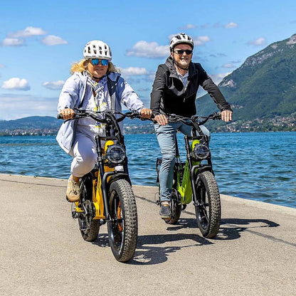 Cyrusher Kommoda Pro Step-Through Fat Tyre E-Bike 250W 15.5mph Top Speed EAPC
