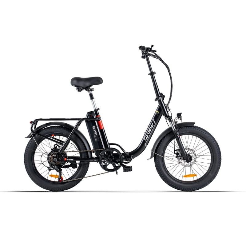 Cyrusher Loop 2.0 Folding Fat Tyre E-Bike 250W 15.5mph Top Speed EAPC