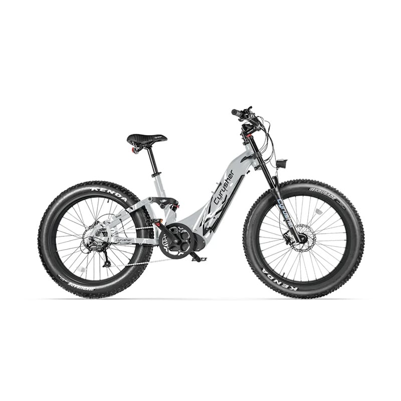 Cyrusher Trax Fat Tyre E-Bike All-Terrain Step-Through 250W  26-Grey