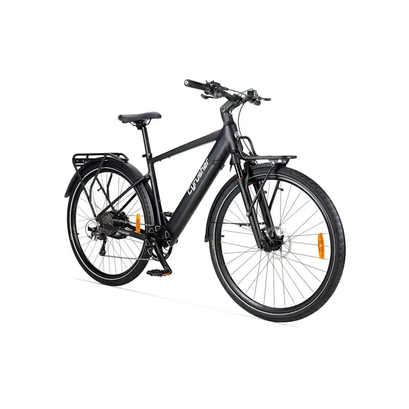 Cyrusher Voyage Trekking E-Bike 250W Torque Sensor Road Legal  Black