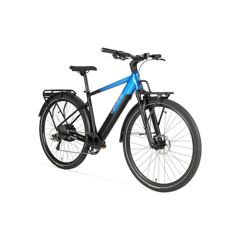 Cyrusher Voyage Trekking E-Bike 250W Torque Sensor Road Legal  Blue