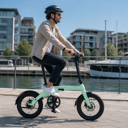 E-Go CarbonLite Folding E-Bike 250W 15.5mph Top Speed EAPC 