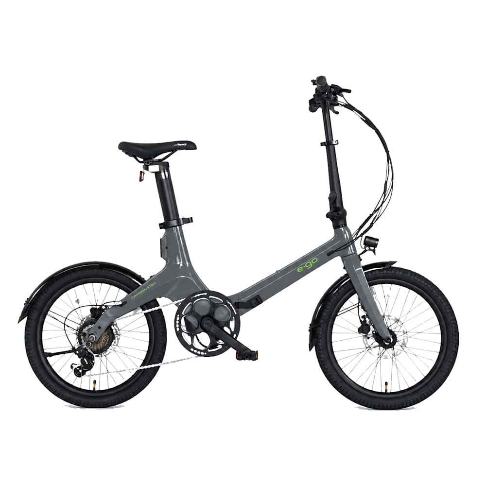 E-Go CarbonStep Lightweight Folding E-Bike 250W 15.5mph Top Speed EAPC