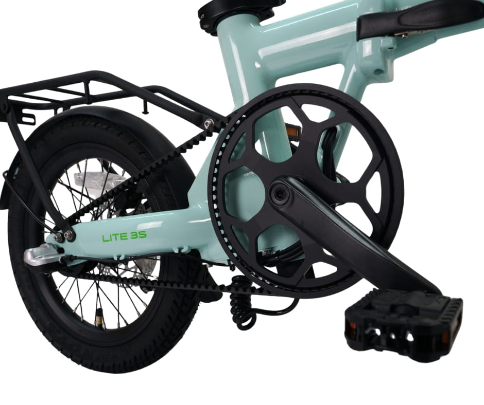 E-Go Lite 3S Folding Electric Bike 250W 15.5mph Top Speed EAPC 