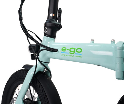 E-Go Lite 3S Folding Electric Bike 250W 15.5mph Top Speed EAPC 