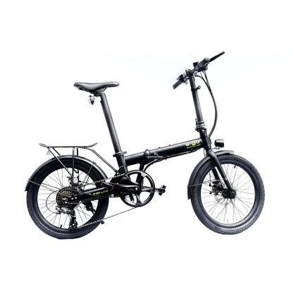 E-Go Lite+ Folding Lightweight Electric Bike 250W - Black