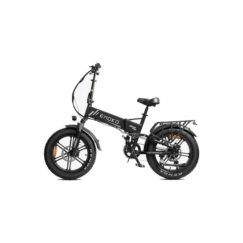 Emoko EC20 Folding Electric Bike | Full Suspension, 80km Range, 48V Battery, Alloy Rear Rack 