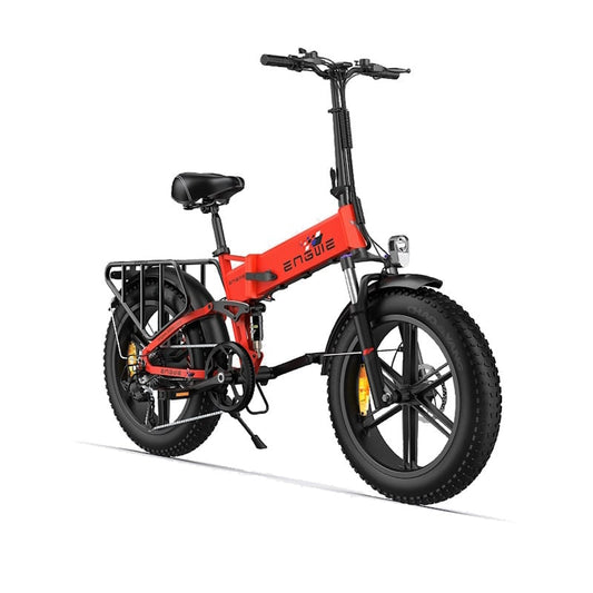 ENGWE ENGINE X Foldable E-Bike Fat Tyre 750W Red