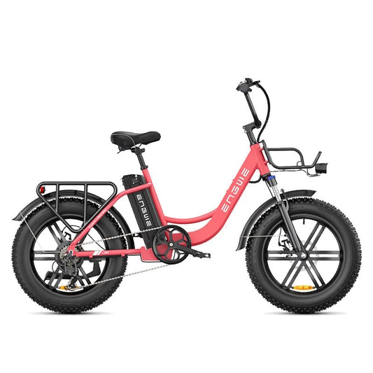 ENGWE L20 E-Bike Step-Through Fat Tyre 250W Red