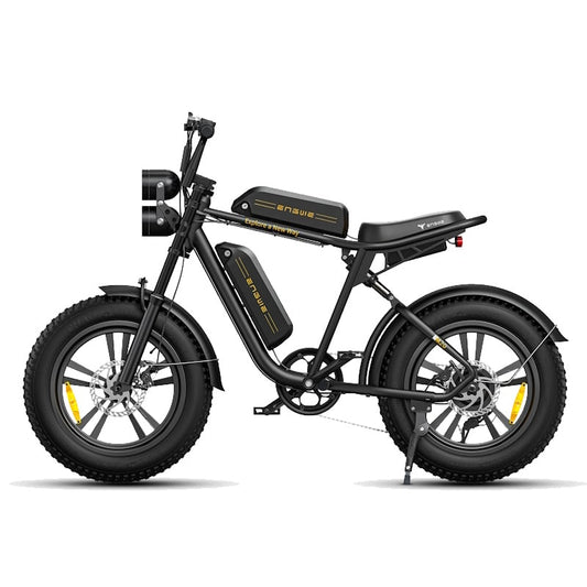 ENGWE M20 Double Battery E-Bike Fat Tyre Dual Suspension 750W Black