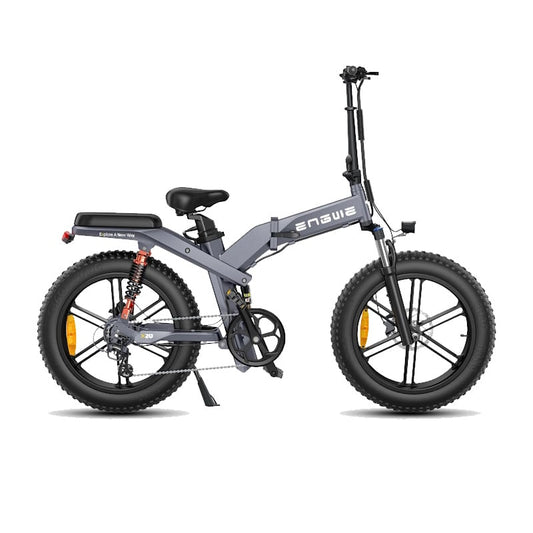 ENGWE X20 Foldable E-Bike Fat Tyre Off-Road Mountain Bicycle 750W Grey