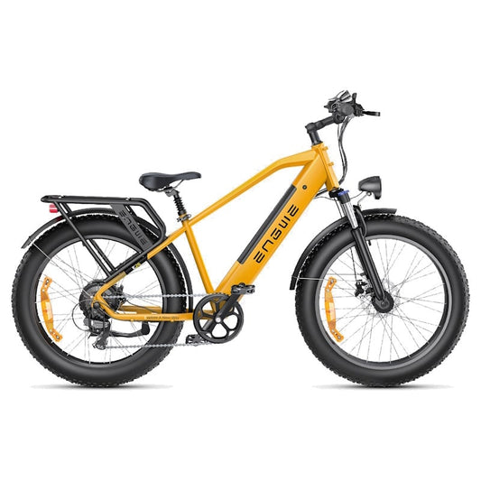 ENGWE E26 E-Bike Fat Tyre High-Step Hydraulic Suspension 250W Yellow
