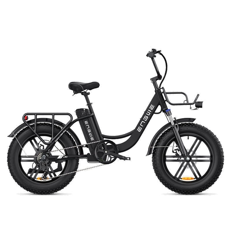 ENGWE L20 E-Bike Step-Through Fat Tyre 250W Black