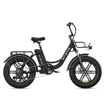 ENGWE L20 E-Bike Step-Through Fat Tyre 250W Black