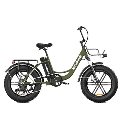 ENGWE L20 E-Bike Step-Through Fat Tyre 250W Green