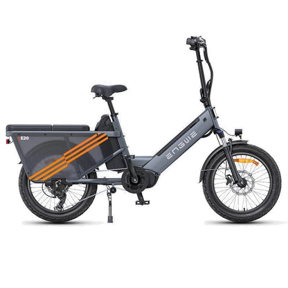 ENGWE LE20 Cargo E-Bike Step-Through 250W Grey