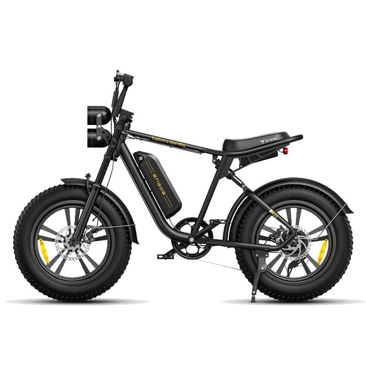 ENGWE M20 Single Battery E-Bike Fat Tyre Dual Suspension 750W Black