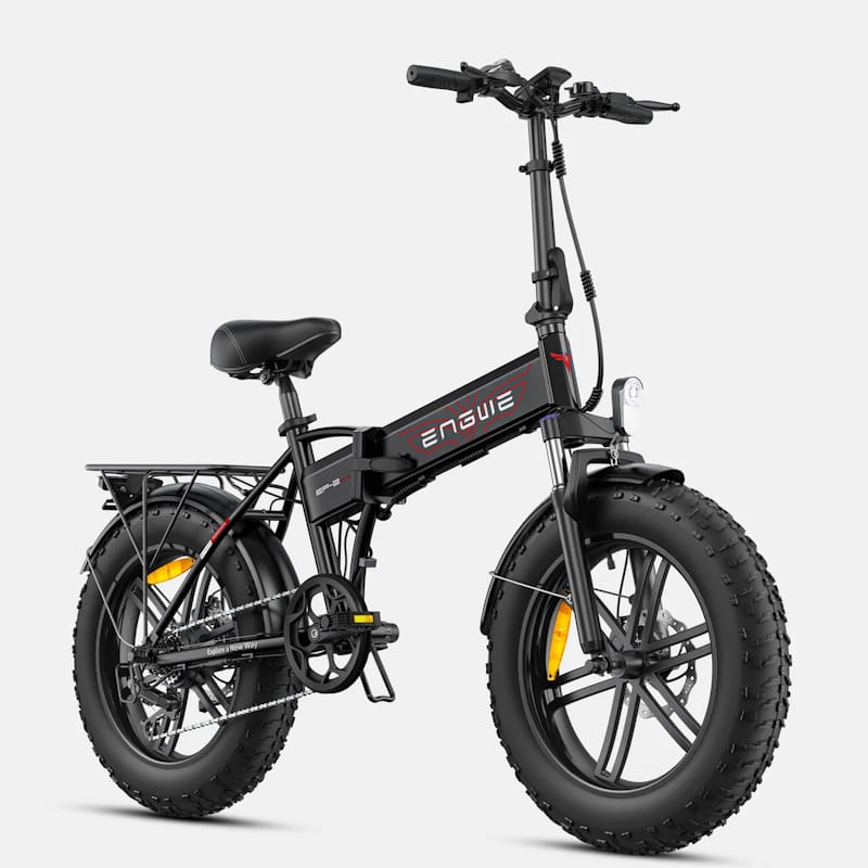 ENGWE EP-2 Boost Folding Fat Tyre E-Bike 75-Mile Range 250W 15.5mph Top Speed EAPC